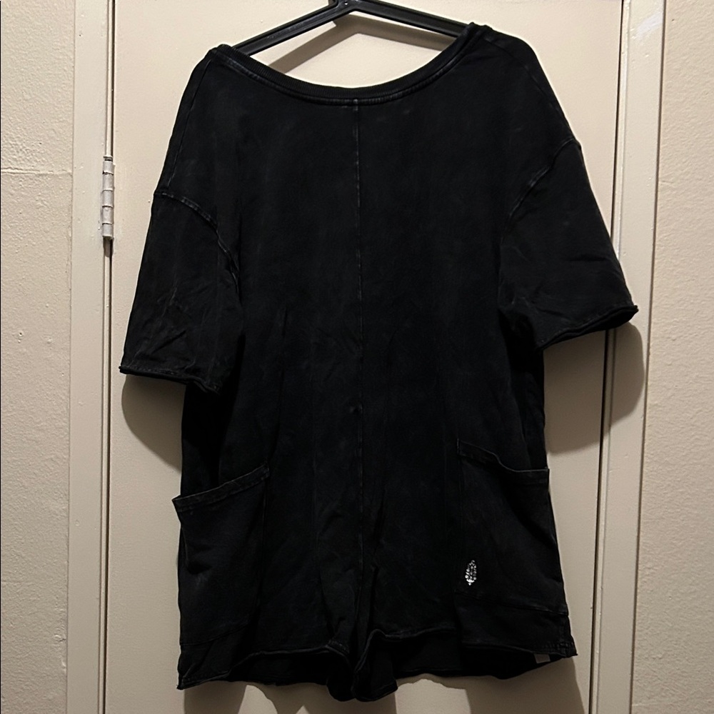 Free people movement hot shot tee romper